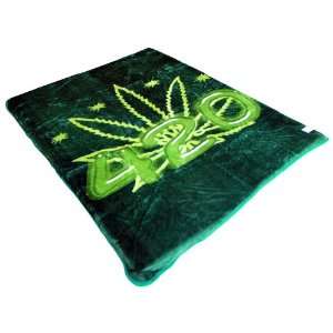  420 Weed Marijuana Cannabis Mink Blanket Full/Queen Size 