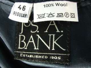 Mens Jos.A.Bank 2 button sport coat blazer 46R (69 1)  