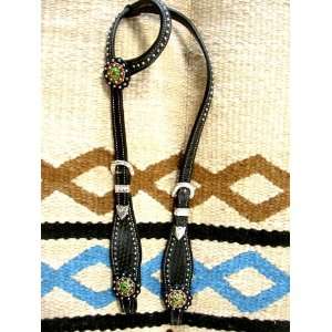  BRIDLE WESTERN LEATHER HEADSTALL TACK 