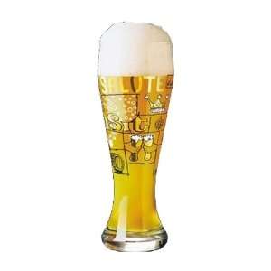  Ritzenhoff Draft Beer Glass with Coaster by Designer Potts 