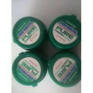 pack) Mentos Spearmint Sugar Free Pure Fresh Chewing GUM 50pc 