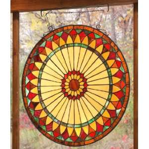  Handcrafted Stained Glass West End Panel