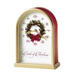  Howard Miller Carols of Christmas IITM Chiming Mantel Clock 