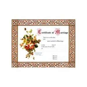  Certificate Marriage (6 Pack) 