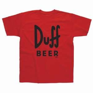  SPK Wear   Simpsons T Shirt Duff Beer (L) Sports 