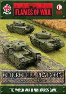 Churchill Platoon BBX23 Flames of War   