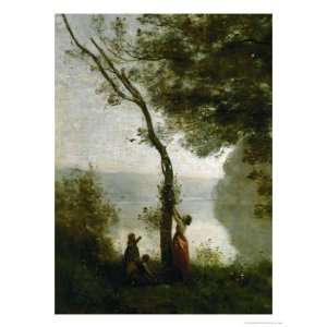   , France Giclee Poster Print by Jean Baptiste Camille Corot, 42x56