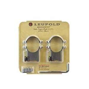 Leupold Sako Ringmount 1 Supr Hgh Matt 