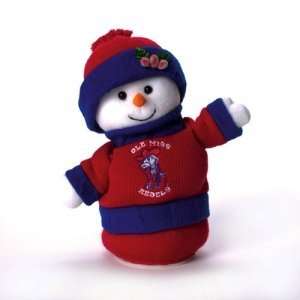   Rebels NCAA Animated Dancing Snowman (9)