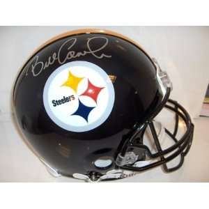  Bill Cowher Signed Steelers Riddell Proline Helmet Sports 