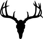   Vinyl Sticker Decal Hunting Monster Buck whitetail trophy bow L  