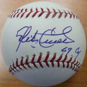  Mike Cuellar Memorabilia Signed Rawlings Official MLB 