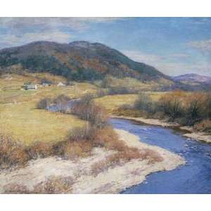   Leroy Metcalf   24 x 20 inches   ndian Summer, Vermont