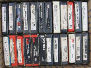 Lot of 24 1970’s 8 Track Tapes~Rock in Roll  