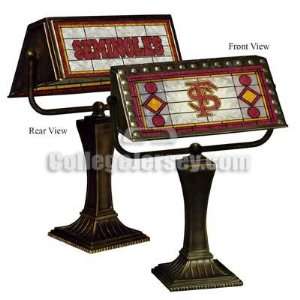 Florida State Seminoles Bankers Lamp Memorabilia.  Sports 