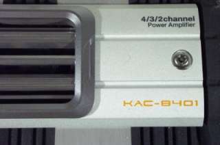 LOT KENWOOD KAC 8401 AMP, POWER ACOUSTIC 1.4 FARAND 24V DC  