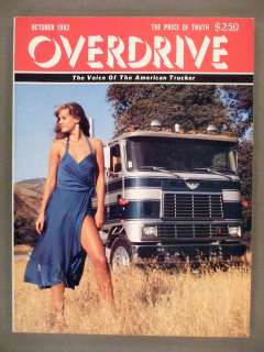 Overdrive Magazine   Oct, 1982    VF condition  