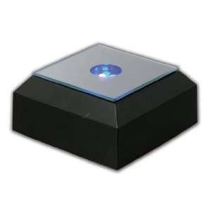 Merchandise Display Base   LED Lighted 3 Rotating Colored Lights 