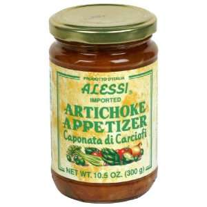 Alessi, Artichoke Caponata, 10.5 Ounce (12 Pack)  Grocery 