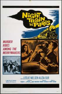 Night Train to Paris 1964 Original U.S. One Sheet Movie Poster  