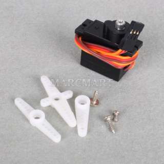 2x 4.8V MG90S Metal Geared Micro Tower Pro Servo 9g Fit Airplane 