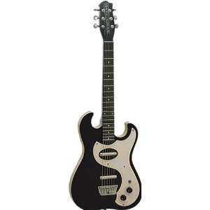  Danelectro Dano 63   Black Finish ReIssue Electric Guitar 