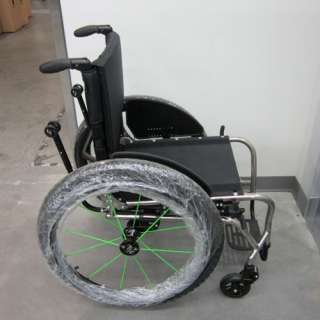 TiLite 18x18 TR Titanium Wheelchair SN 11913378  