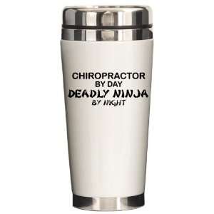  Chiropractor Deadly Ninja Health Ceramic Travel Mug by 
