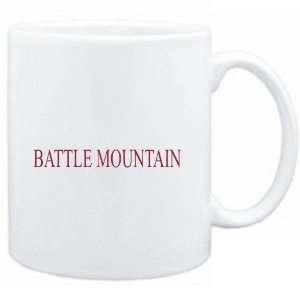  Mug White  Battle Mountain  Usa Cities Sports 