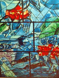 MARC CHAGALL The Tribe of Reubens Figural Window Abstract Composition 