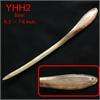 Inch Hair Stick Hand Carved With Tibetan Yak Horn  to 