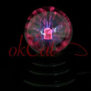 USB Glass Plasma Ball Sphere Lightning Light Lamp Party  