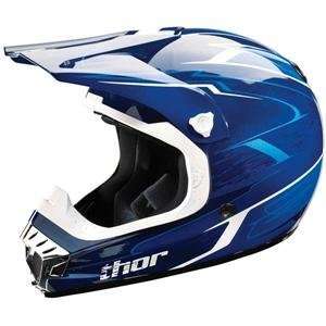  Thor Motocross Quadrant Helmet   2X Small/Navy/Blue 