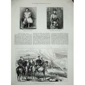  1885Prince Alexander Battle Slivnitza Queen Spain Maria 