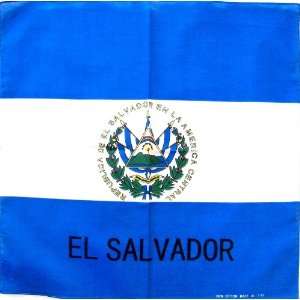  El Salvador Flag Bandana   Dozen 