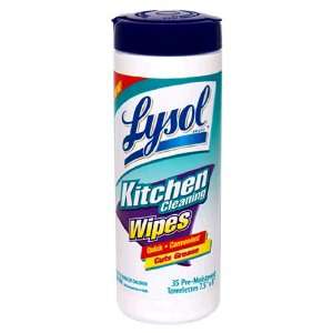  Lysol Kitchen Cleaning Wipes, 35 Count Canisters Health 