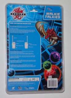 NIB BAKUGAN WALKIE TALKIES Transmits Up To 200 Feet  