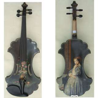 me the artist painting on the violin is very famouse and experienced 