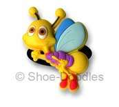 Firefly Bug Shoe Doodle Critter Charm for Soft Clogs  