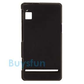 Hard Cover Rubberized Case For Moto Motorola Droid A855  