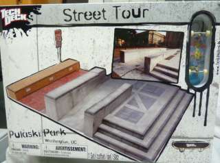   Deck Street Tour Pulaski Park, Washington D.C.w/ Bonus Fingerboard