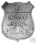 old west badges u s indian police all metal quality