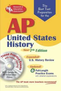   AP United States History w/CD ROM (REA) The Best Test 