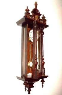 ANTIQUE WALL CLOCK REGULATOR D,R,P; GERMANY 1890 th  