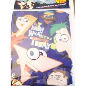  Phineas and Ferb Stretchable Fabric Book Cover ~ I Know 
