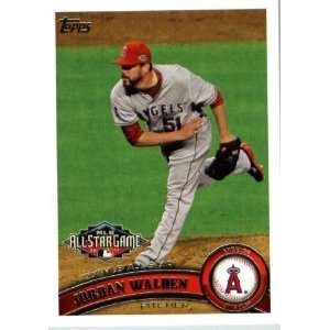  2011 Topps Update #US146 Jordan Walden   Angels (All Star 