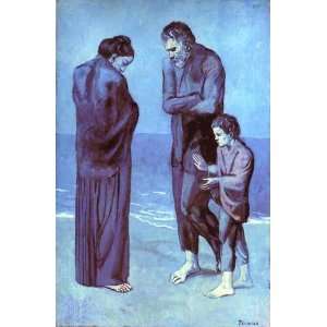 Picasso Art Reproductions and Oil Paintings The Tragedy Oil Painting 