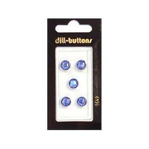  Dill Buttons 8mm Shank Royal Blue 5 pc (6 Pack) Pet 