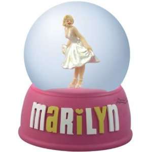  Marilyn Monroe White Dress Snow Globe