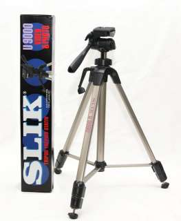 SLIK U9000 3 Way Pan DSLR Tripod Digital Video Camera  